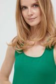 Топ United Colors of Benetton жіночий колір зелений (3311187)