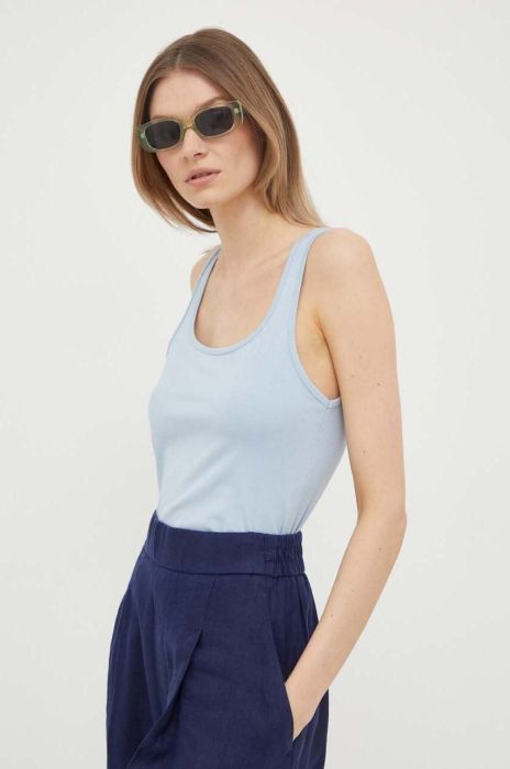 Топ United Colors of Benetton жіночий колір блакитний