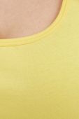 Топ United Colors of Benetton жіночий колір жовтий (3300632)
