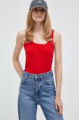 Топ United Colors of Benetton жіночий колір червоний (3311190)