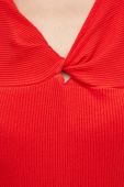 Топ United Colors of Benetton жіночий колір червоний (3292055)