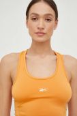 Топ для тренувань Reebok Workout Ready колір помаранчевий