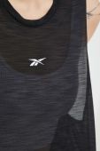 Топ для тренувань Reebok Workout Ready Activchill колір чорний