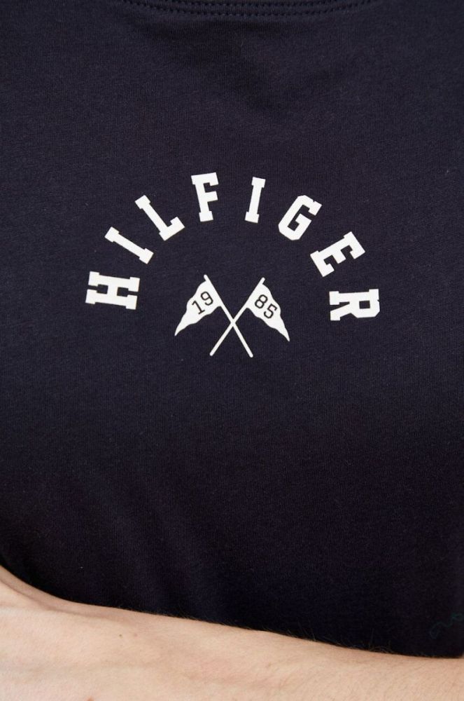 Бавовняна футболка Tommy Hilfiger колір синій (3023765) фото 6