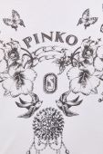 Бавовняний топ Pinko колір білий (3189000)