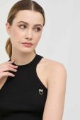 Бавовняний топ Pinko колір чорний (3001401)