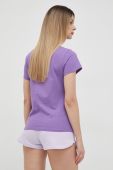 Бавовняна футболка Pinko колір фіолетовий (3091342)