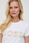 Футболка BOSS жіночий колір білий (3040327)