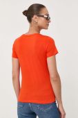 Бавовняна футболка BOSS колір помаранчевий (3245538)