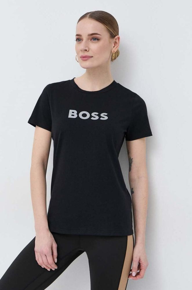 Бавовняна футболка BOSS x Alica Schmidt колір чорний (3110383)