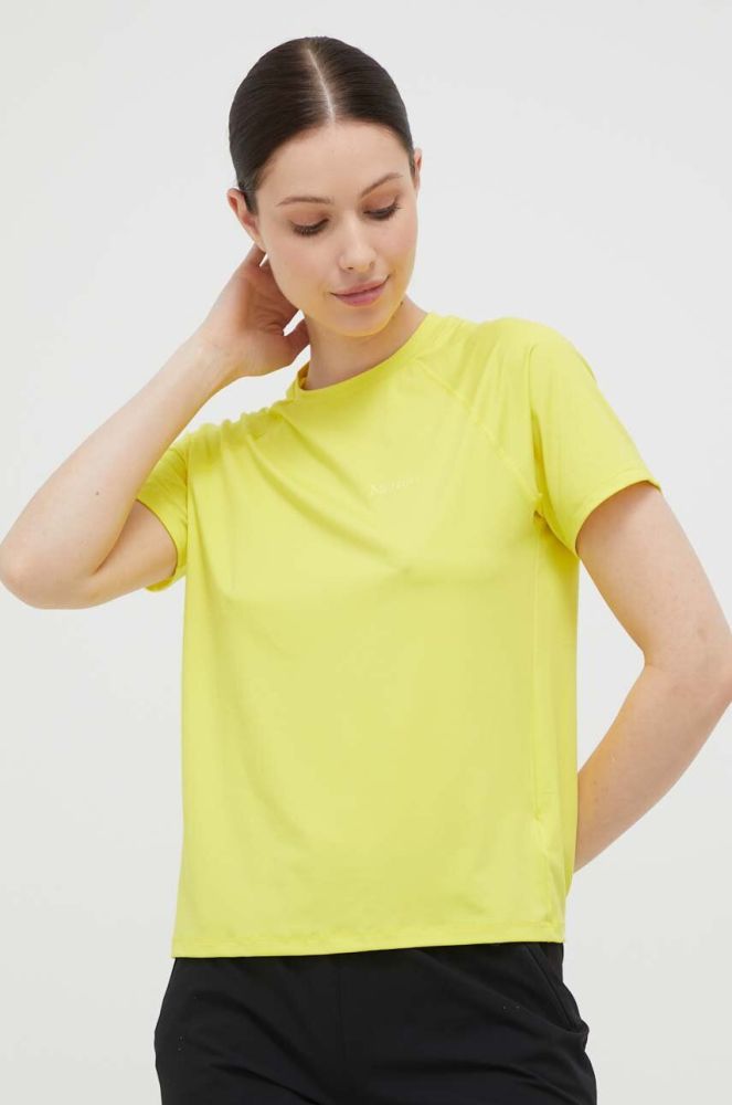 Спортивна футболка Marmot Windridge колір жовтий
