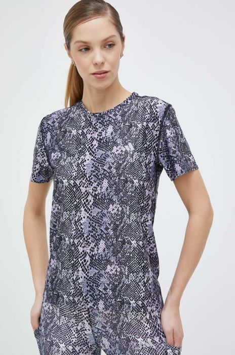 Бігова футболка adidas Performance Fast колір фіолетовий (3156562)