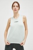 Спортивний топ adidas TERREX Multi жіночий колір зелений