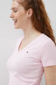 Бавовняна футболка Tommy Hilfiger колір рожевий (3015642)