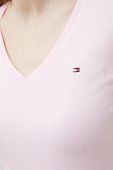Бавовняна футболка Tommy Hilfiger колір рожевий (3015642)