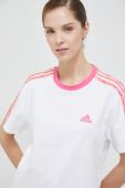 Футболка adidas жіночий колір білий