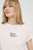 Футболка Tommy Jeans жіночий колір рожевий (2980765)