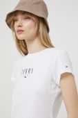 Футболка Tommy Jeans жіночий колір білий (2985865)