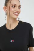 Футболка Tommy Jeans жіночий колір чорний (2985880)