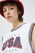 Топ Tommy Jeans жіночий колір білий (2989101)