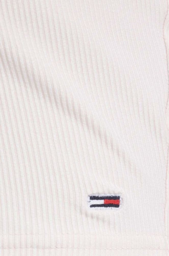 Топ Tommy Jeans жіночий колір рожевий (3075684) фото 5