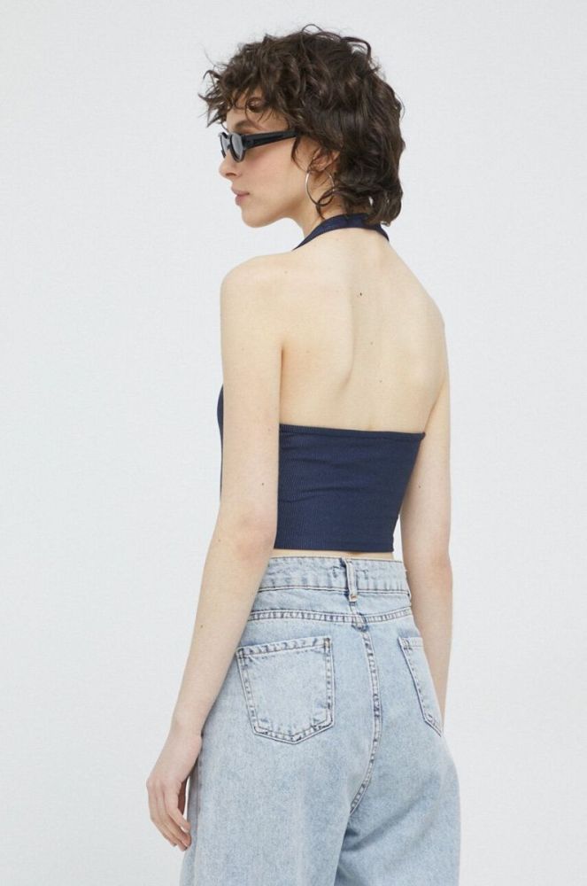 Топ Tommy Jeans жіночий колір синій (3075675) фото 3