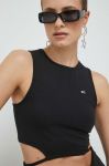Топ Tommy Jeans жіночий колір чорний (3040350)
