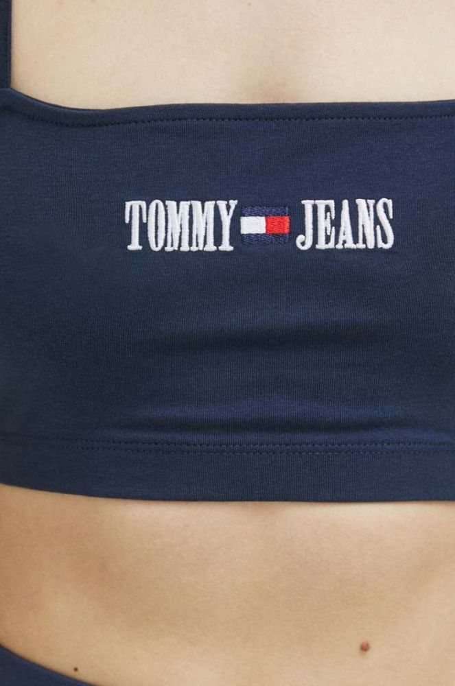 Топ Tommy Jeans жіночий колір синій (2980780) фото 4