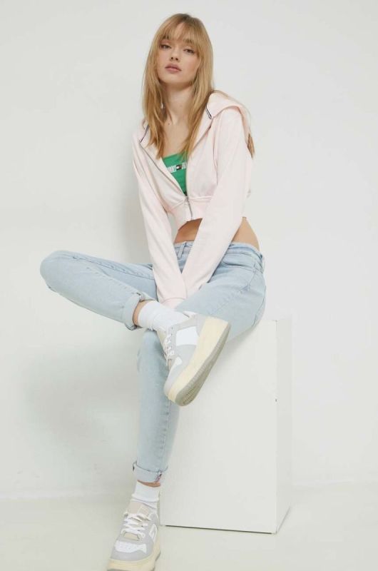 Топ Tommy Jeans жіночий колір зелений (2980785) фото 2