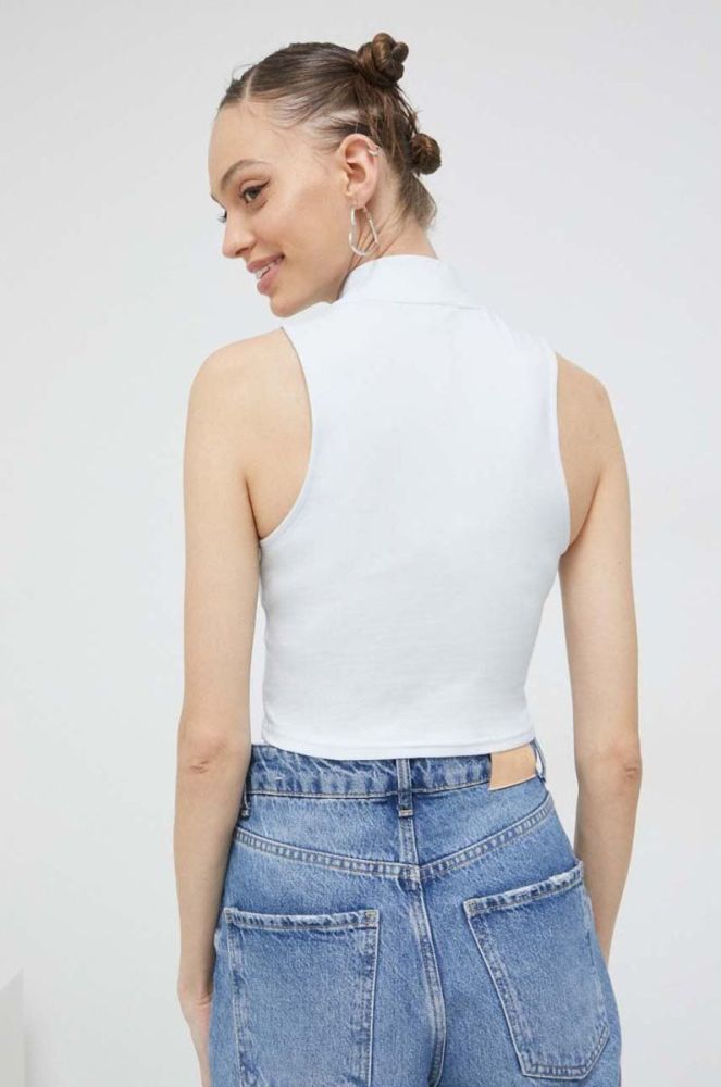 Топ Tommy Jeans жіночий колір блакитний (3124553) фото 3
