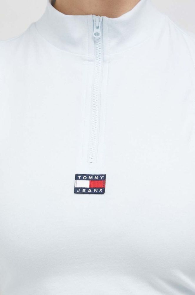 Топ Tommy Jeans жіночий колір блакитний (3124553) фото 4