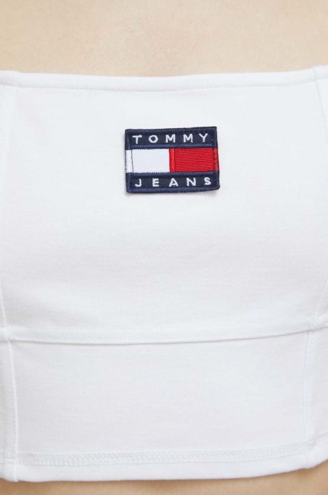 Топ Tommy Jeans жіночий колір білий (3072307) фото 5