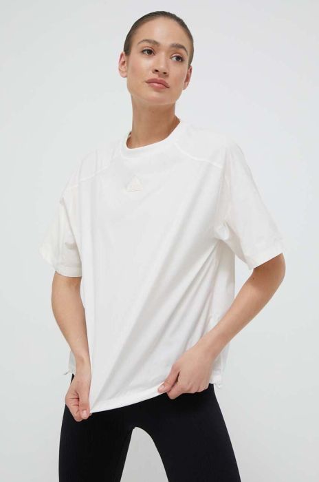 Футболка adidas жіночий колір бежевий (3275592)