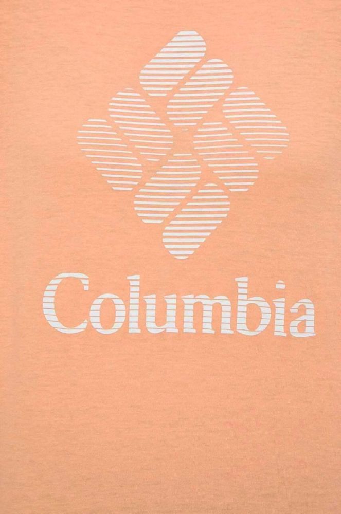 Футболка Columbia жіночий колір помаранчевий (3079208) фото 5
