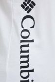 Бавовняний топ Columbia колір білий