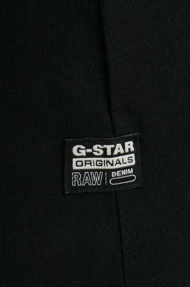 Бавовняна футболка G-Star Raw колір чорний (3015711) фото 5