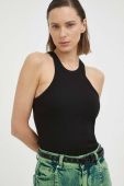 Бавовняний топ G-Star Raw x Sofi Tukker колір чорний