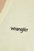 Бавовняна футболка Wrangler колір жовтий (3252135)