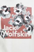 Бавовняна футболка Jack Wolfskin 10 колір бежевий