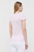 Бавовняна футболка Armani Exchange колір рожевий (3194709)