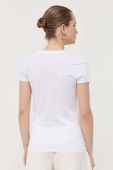 Бавовняна футболка Armani Exchange колір білий (3196354)