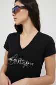 Футболка Armani Exchange жіночий колір чорний (2952011)