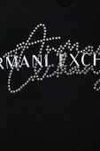 Футболка Armani Exchange жіночий колір чорний (2952011)