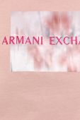 Бавовняна футболка Armani Exchange колір рожевий (3075808)