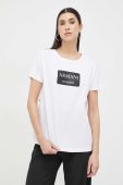 Бавовняна футболка Armani Exchange колір білий (3075814)