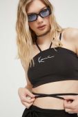 Топ Karl Kani жіночий колір чорний (3333617)