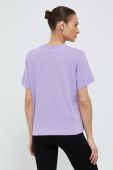 Бавовняна футболка Champion колір фіолетовий (3091439)
