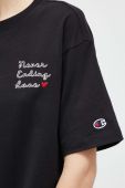 Бавовняна футболка Champion колір чорний (3091462)