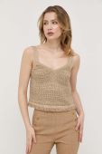 Топ Luisa Spagnoli жіночий колір бежевий