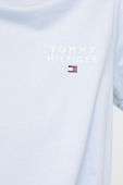 Бавовняна футболка lounge Tommy Hilfiger колір блакитний